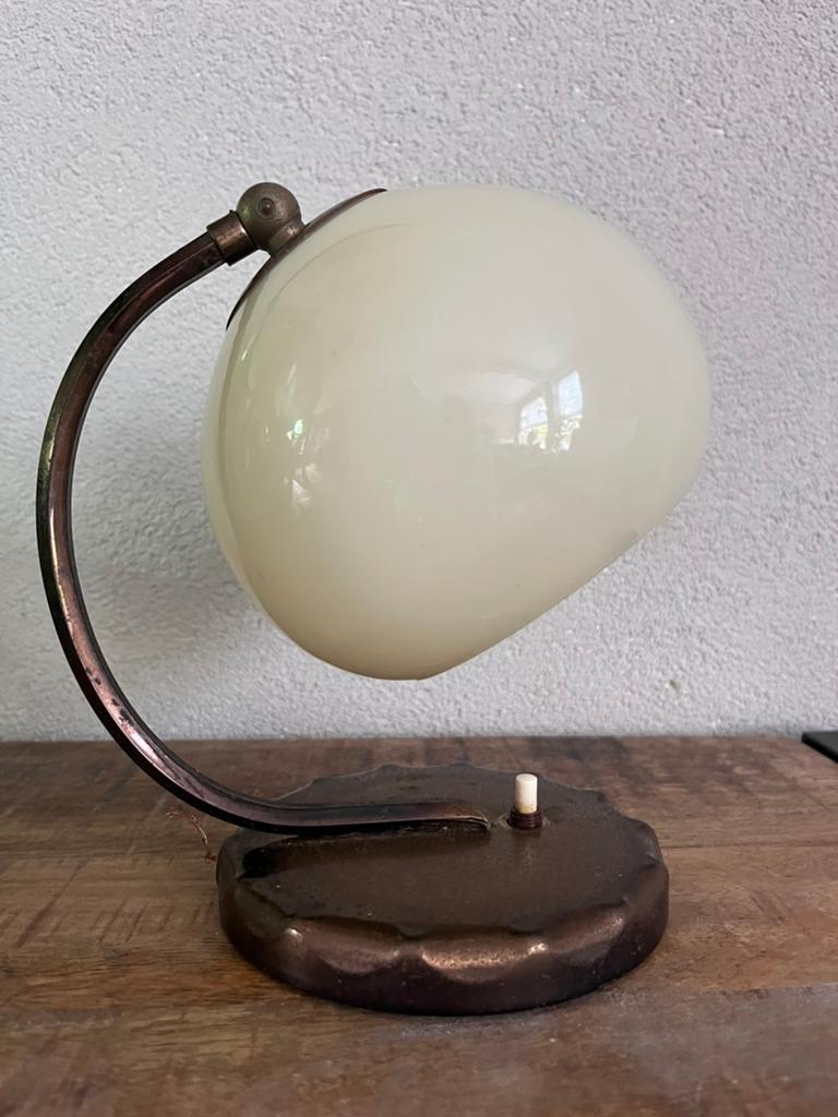Prachtig Art Deco antiek bedlampje of tafellamp jaren 20/40, Antiek en Kunst, Ophalen of Verzenden