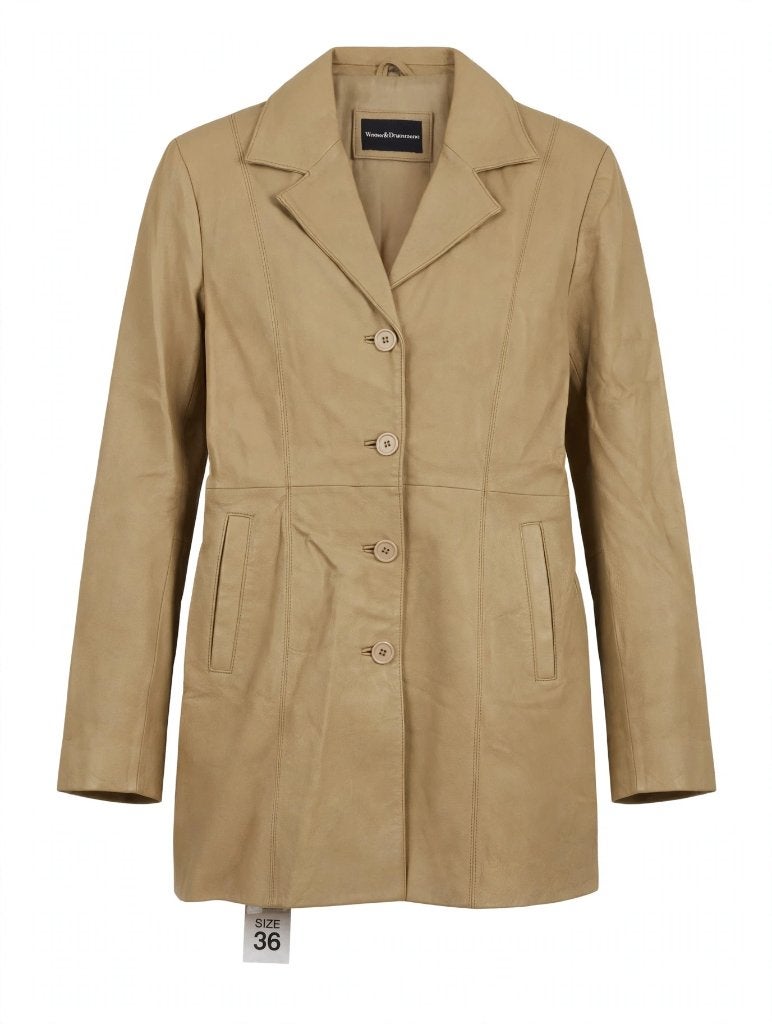 Dames jas, Beige, Vroom en Dreesman, Ophalen of Verzenden, Maat 36 (S)
