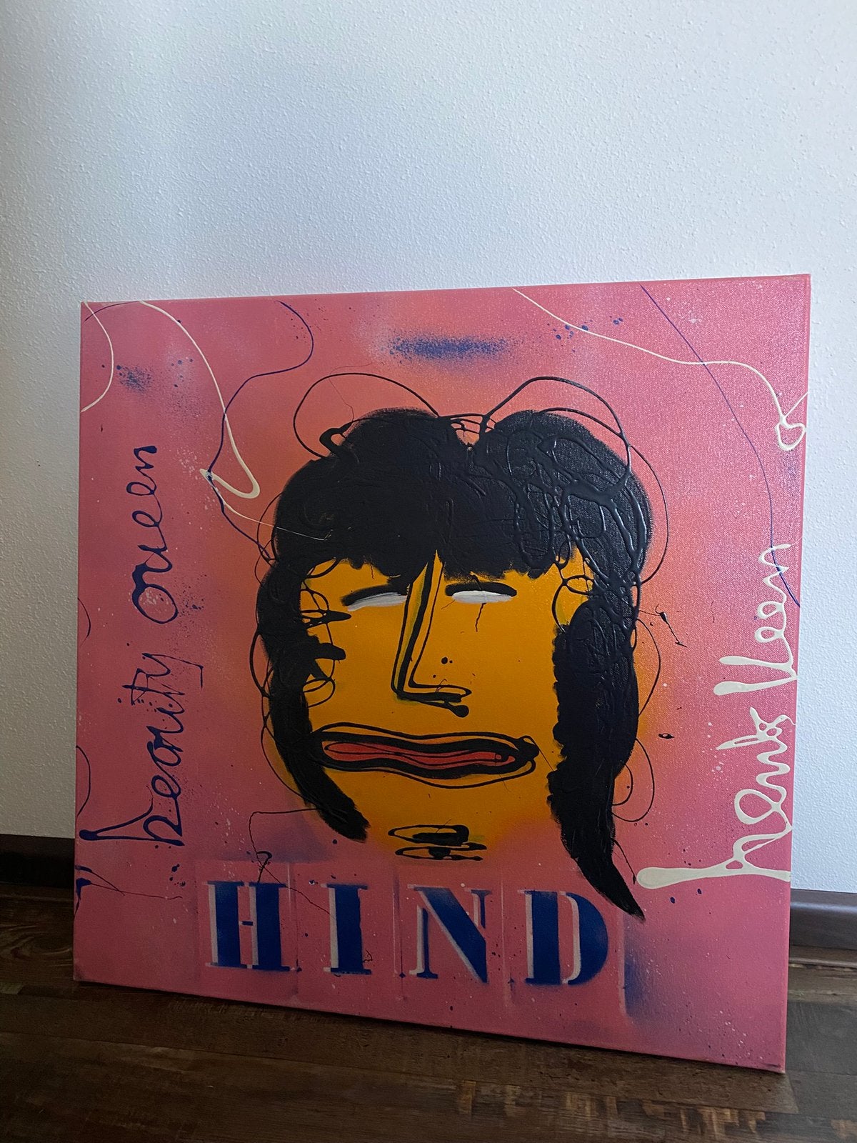 Schilderij Henk Veen, Ophalen