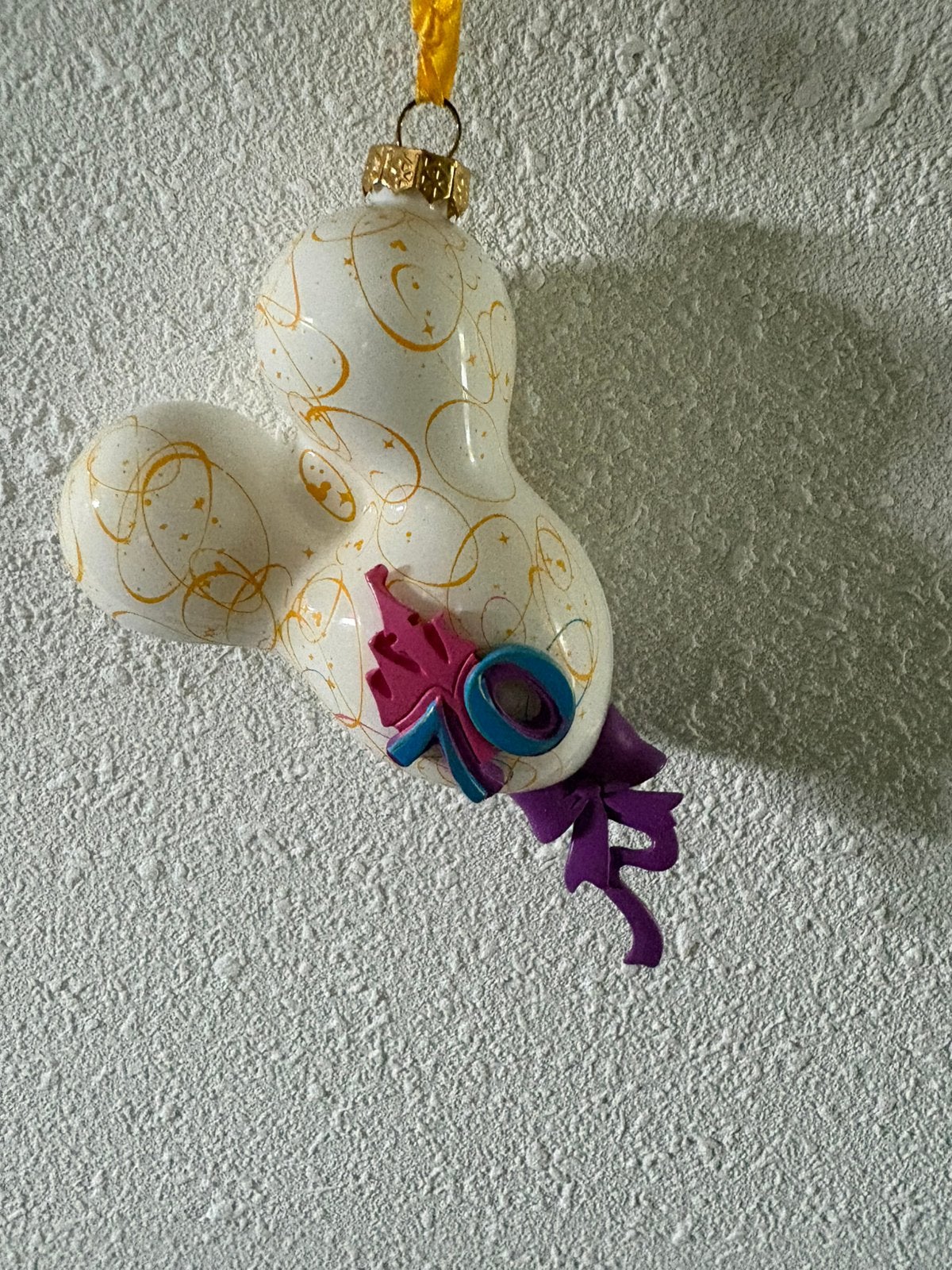 Disney parks 70 jaar Anaheim ballon ornament, Ophalen of Verzenden, Zo goed als nieuw