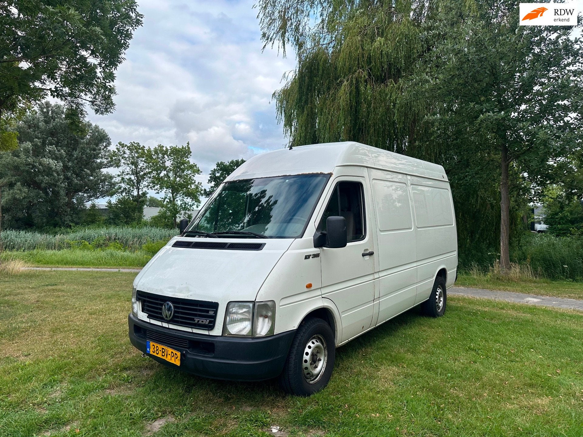 Volkswagen LT 35 2.5 TDI lang Airco Cruise NW DISTRIBUTIE, Gebruikt, Volkswagen, Origineel Nederlands, Euro 4