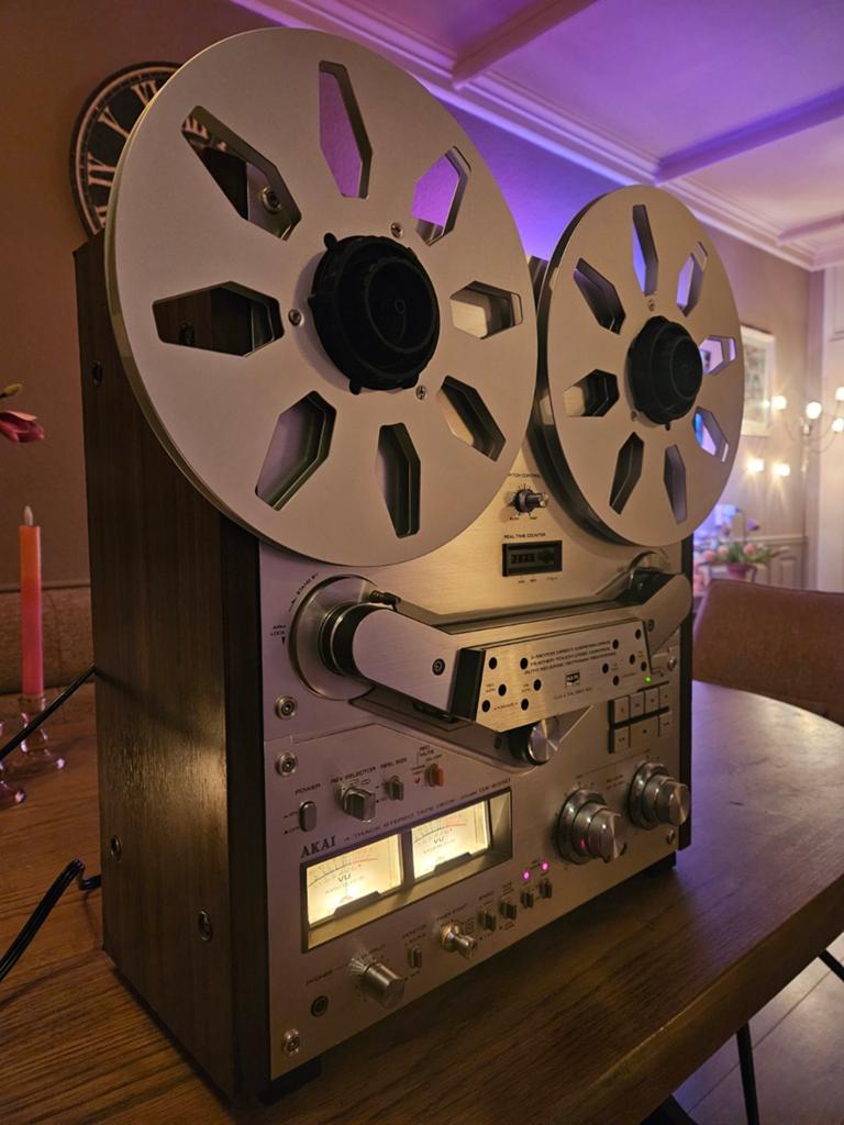 Akai GX 635D bandrecorder, Audio, Tv en Foto, Bandrecorders, Ophalen of Verzenden, Bandrecorder, Met banden