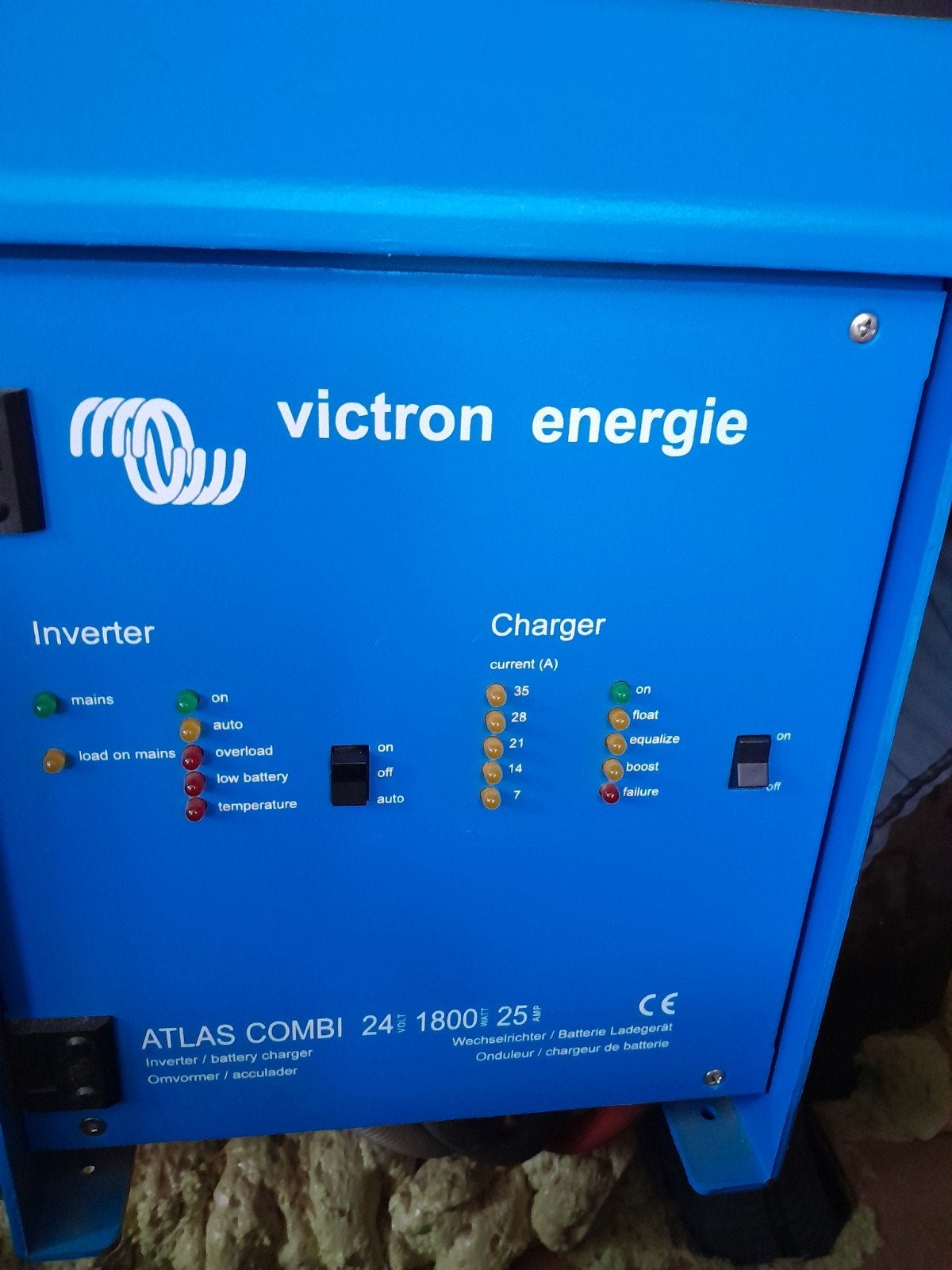 victron energie  ( multiplus ), Ophalen, Overige typen