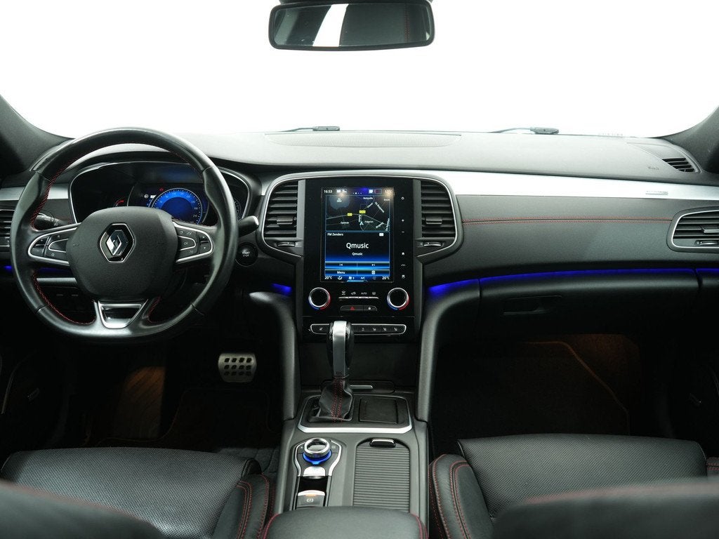 Renault Talisman TCE 160PK S-EDITION EDC | Leer | 4CONTROL |, 4 cilinders, 160 pk, Wit, 1376 kg