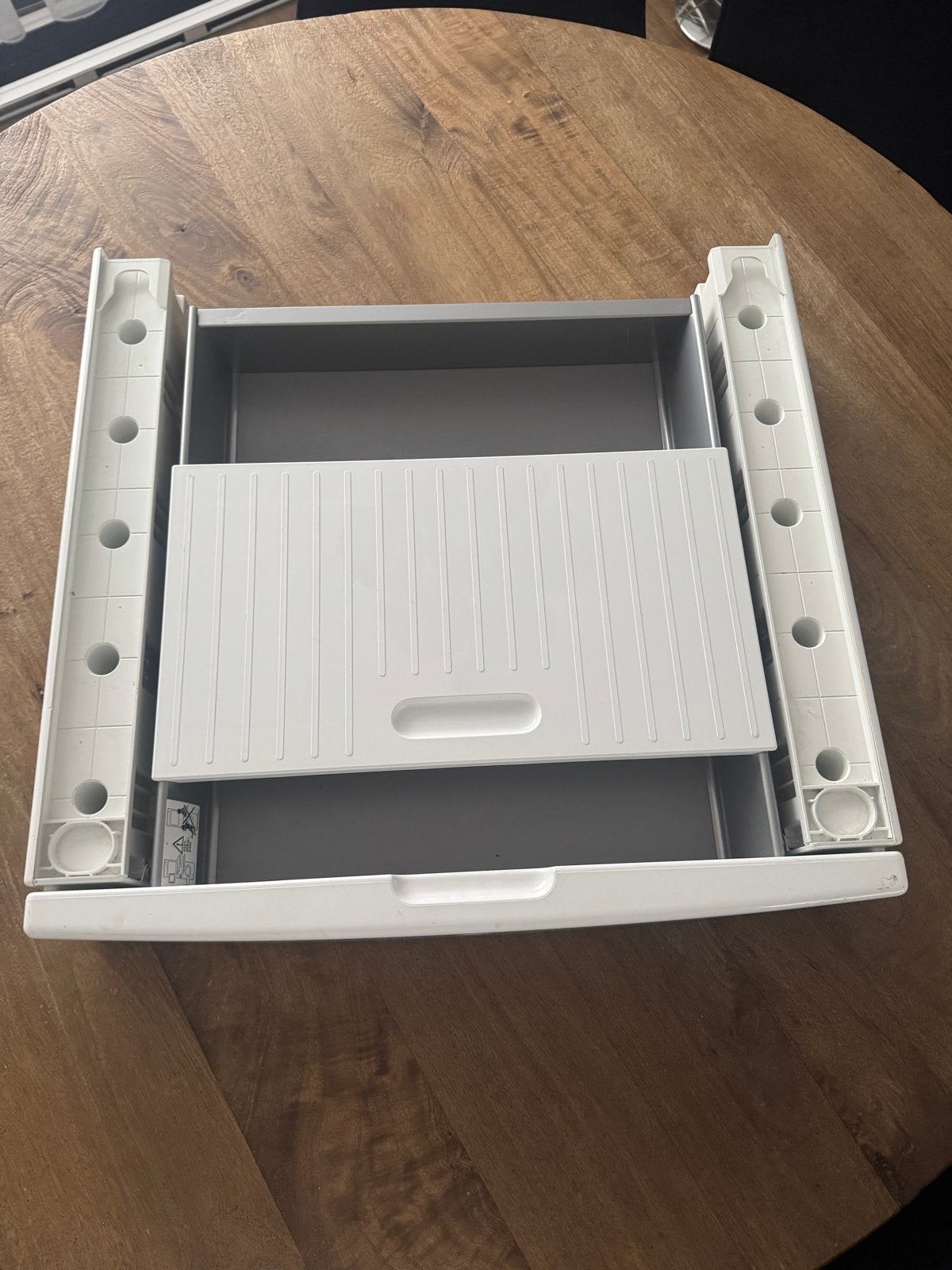 Miele WTV 512 Tussenstuk voor wasmachine en droger, 10 kg of meer, Ophalen of Verzenden, Gebruikt, Minder dan 85 cm