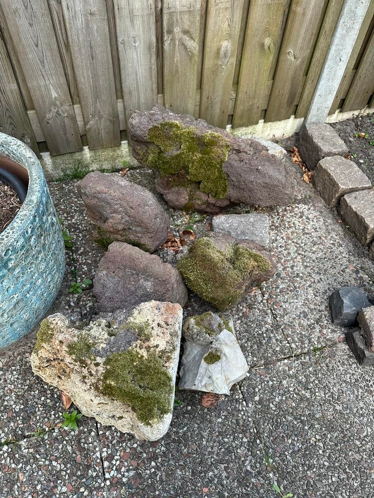 Gratis afhalen sier stenen, Tuin en Terras, Grind, Keien en Split, Ophalen, Zo goed als nieuw