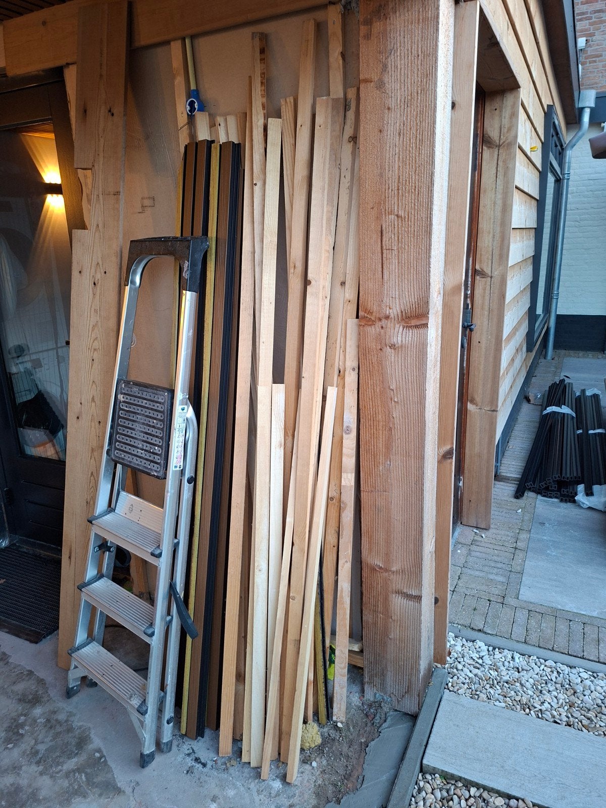 panlatten 22x50 gemiddeld 190cm lang, Ophalen, Nieuw, 50 mm of meer, Balk