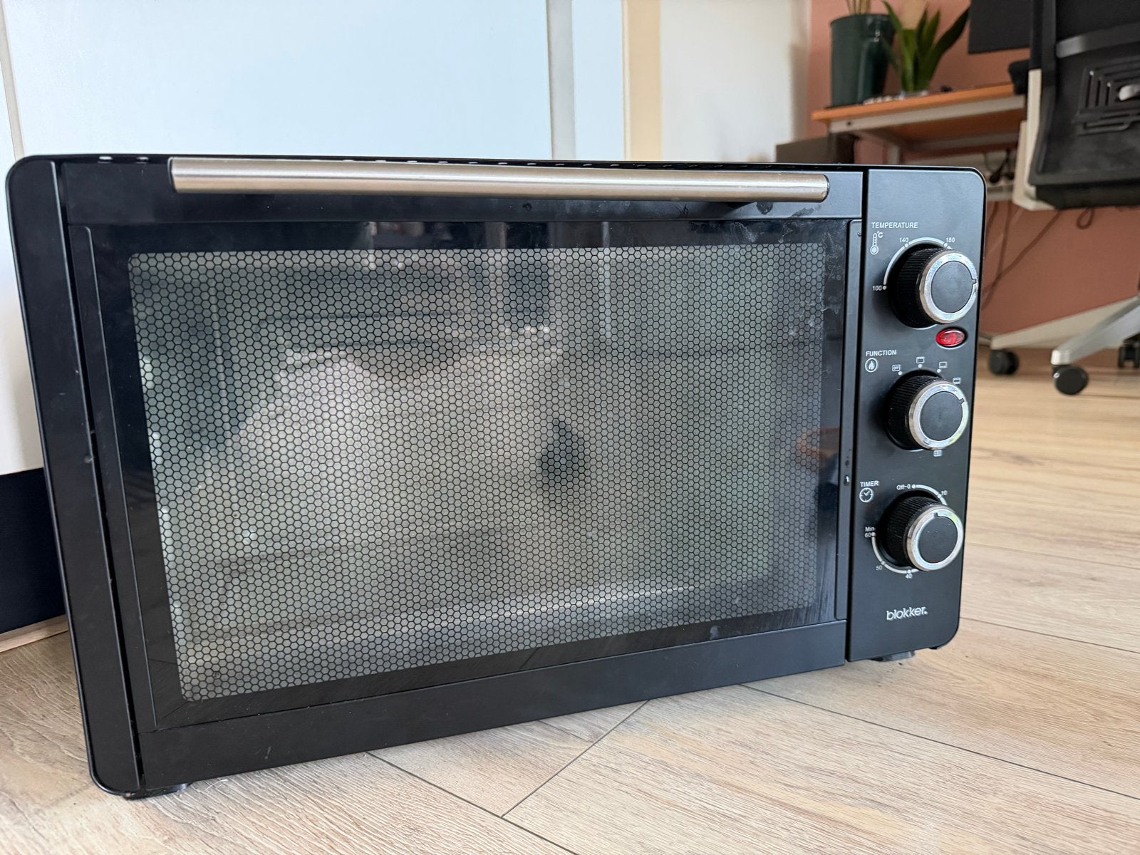 Blokker Mini-oven - Compacte en handige oven, Witgoed en Apparatuur, Ovens, Ophalen, Minder dan 45 cm, Gebruikt, Blokker