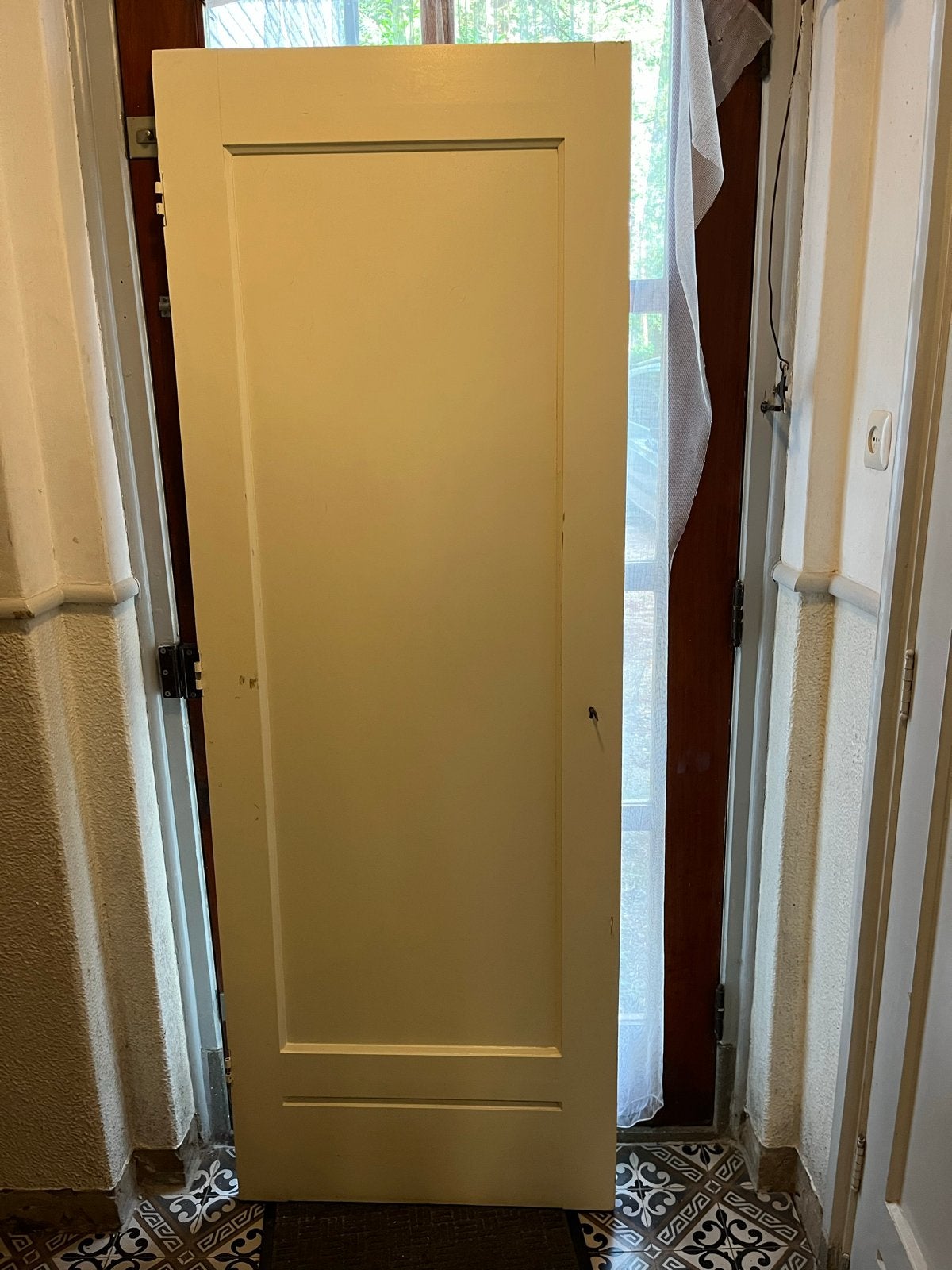 Originele Paneeldeuren Jaren '50 - Vintage Binnendeur, Gebruikt, Minder dan 80 cm, Binnendeur, Ophalen of Verzenden