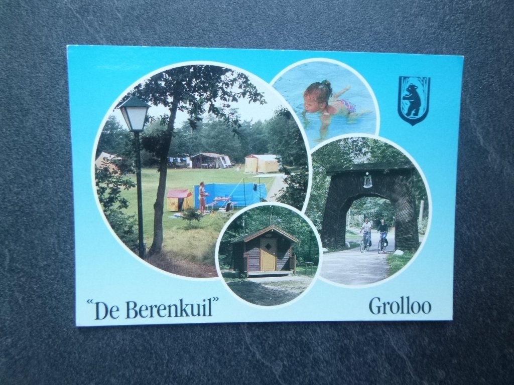 Grolloo, de Berenkuil, Verzenden, 1960 tot 1980, Gelopen, Noord-Brabant