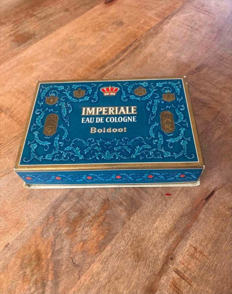 Vintage Boldoot Imperiale Eau de Cologne geschenkset, Ophalen of Verzenden, Zo goed als nieuw, Overige typen, Gevuld