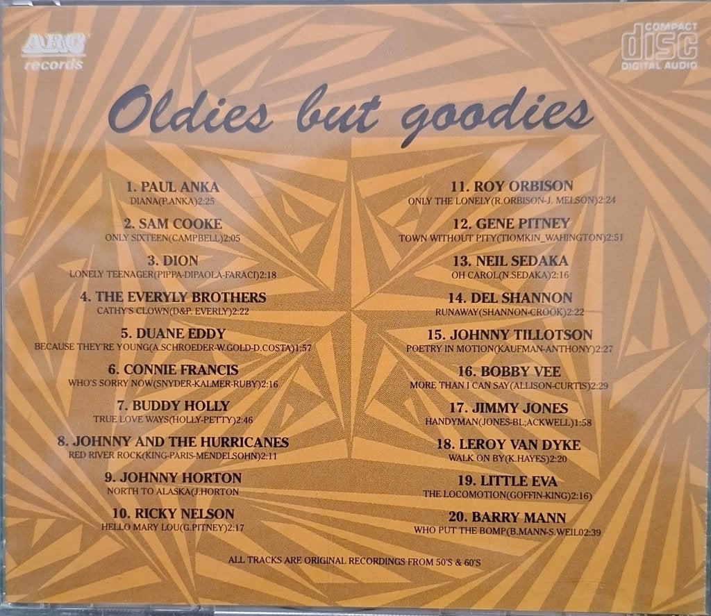 Muziek jaren 50 en 60 Golden Hits Oldies but Goodies 3 CD's, Complilatie, Ophalen of Verzenden, Zo goed als nieuw, Pop