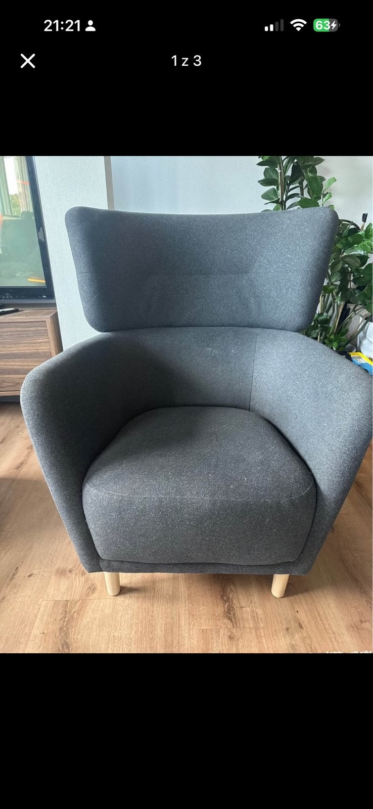 IKEA armchair – like new, Huis en Inrichting, Fauteuils, Ophalen, Zo goed als nieuw
