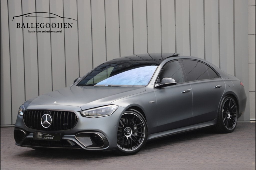 Mercedes-Benz S-Klasse AMG 63 S E Performance | 802PK | Manu, Auto's, Mercedes-Benz, Bedrijf, Te koop, S-Klasse, 360° camera, 4x4