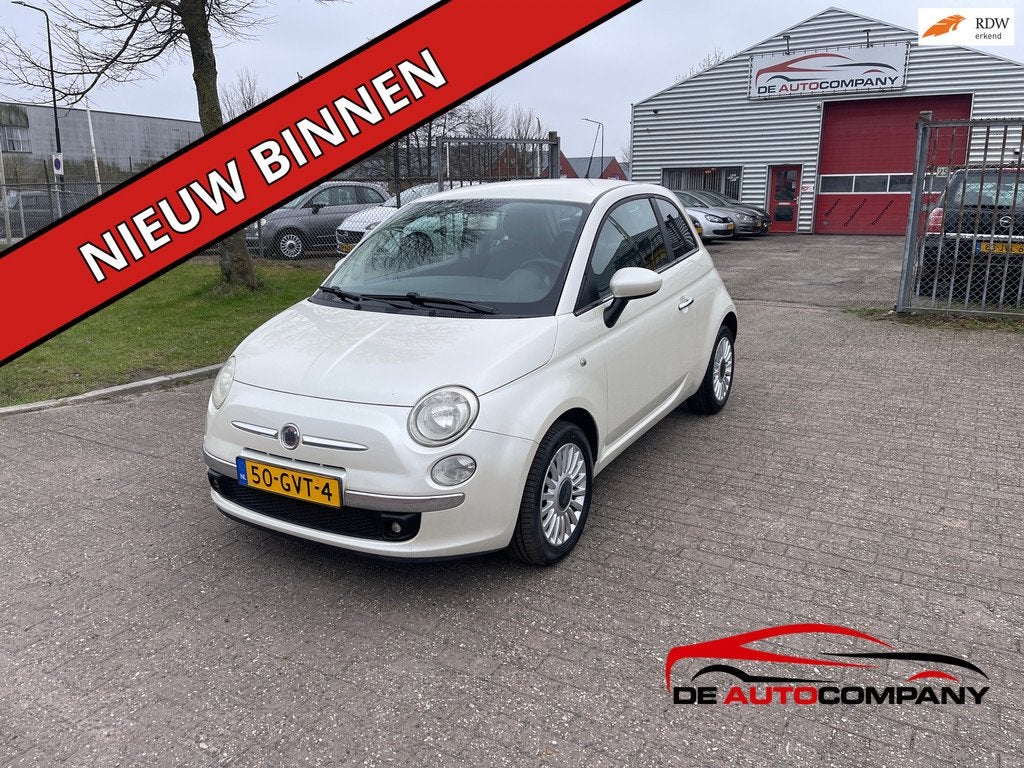 Fiat 500 1.4-16V Lounge - Nette auto, Auto's, Voorwielaandrijving, 101 pk, Gebruikt, 31 €/maand