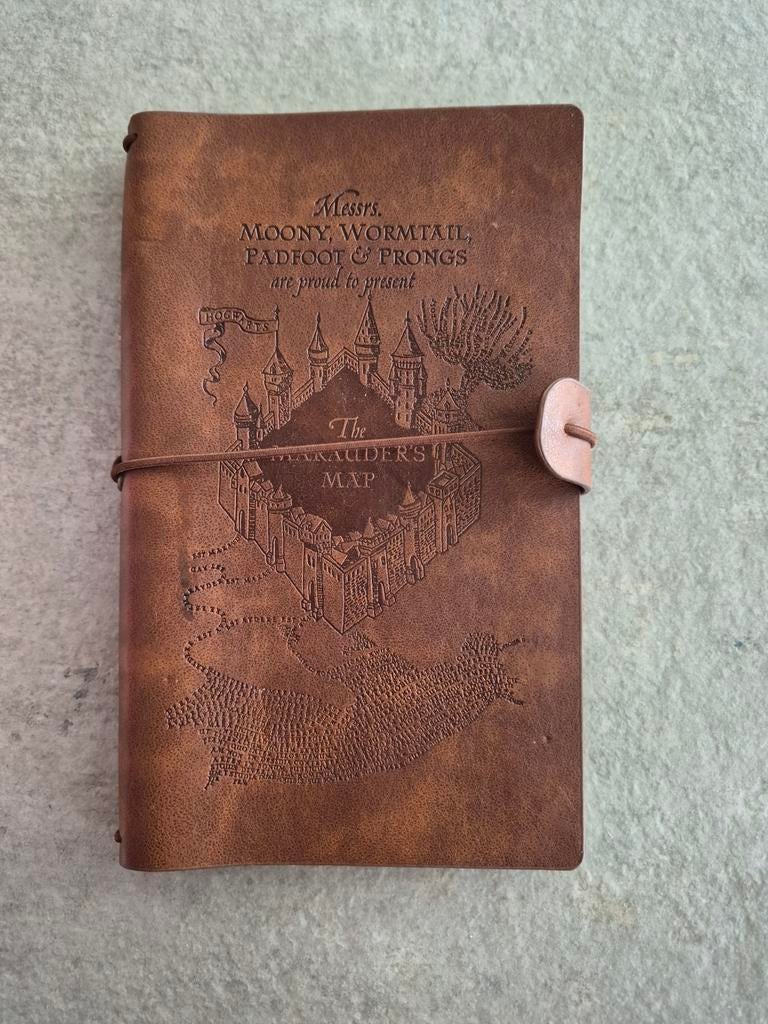 Harry Potter Marauder's Map - Leerlook, Ophalen of Verzenden, Zo goed als nieuw, Gebruiksvoorwerp