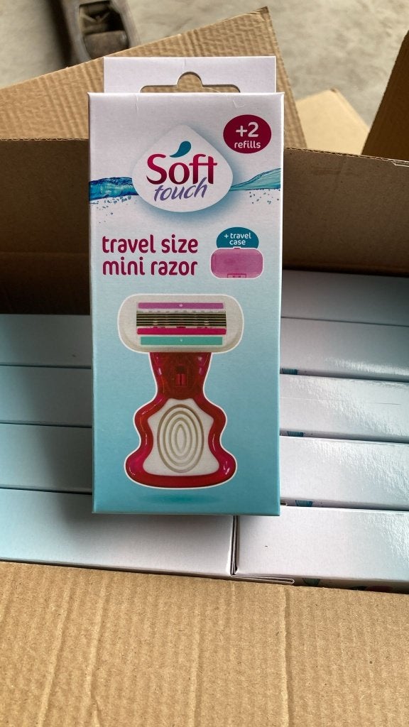 Partij Soft Touch Travel Size scheermes (advr 346), Ophalen of Verzenden, Nieuw, Overige typen