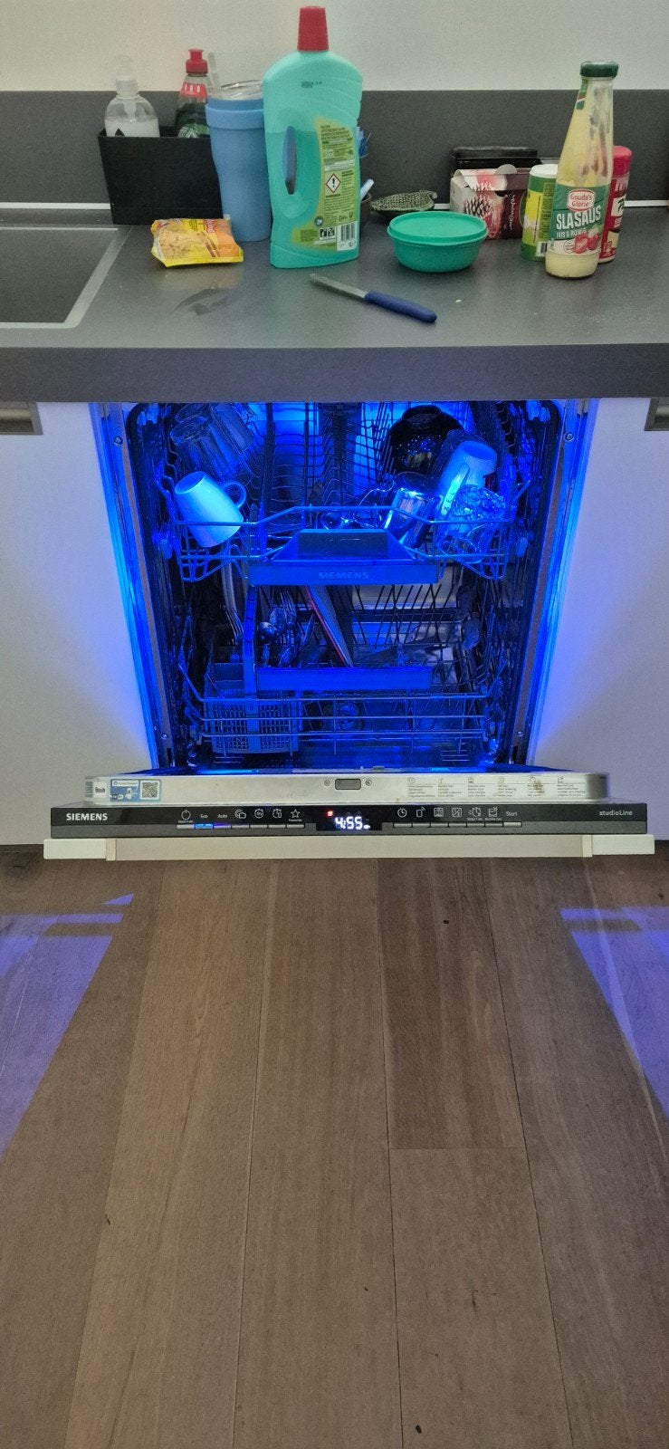 Siemens inbouw vaatwasser SX63H800BE, Witgoed en Apparatuur, Zonnebanken en Gezichtsbruiners, Ophalen, Zonnebank enkelzijdig, Minder dan 10 lampen