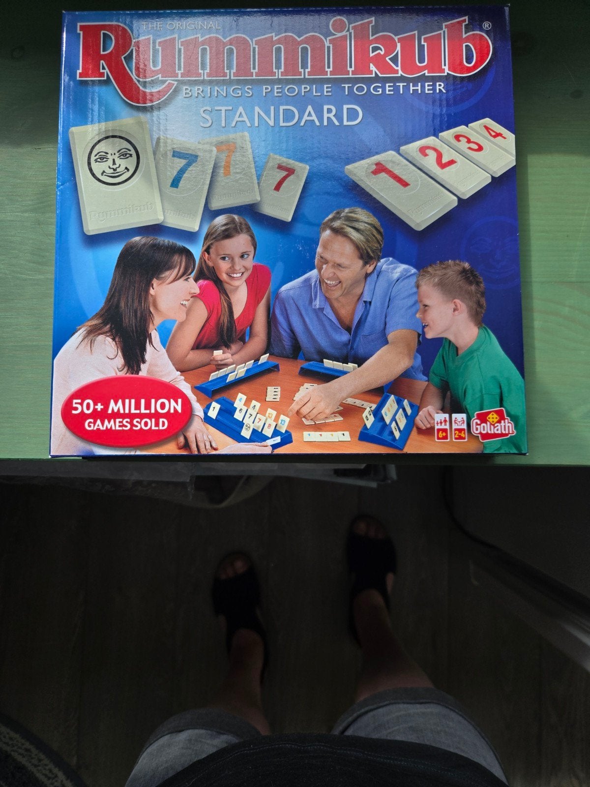 Nieuw in doos: Origineel Rummikub gezelschapsspel, Drie of vier spelers, Ophalen of Verzenden, Nieuw, Goliath