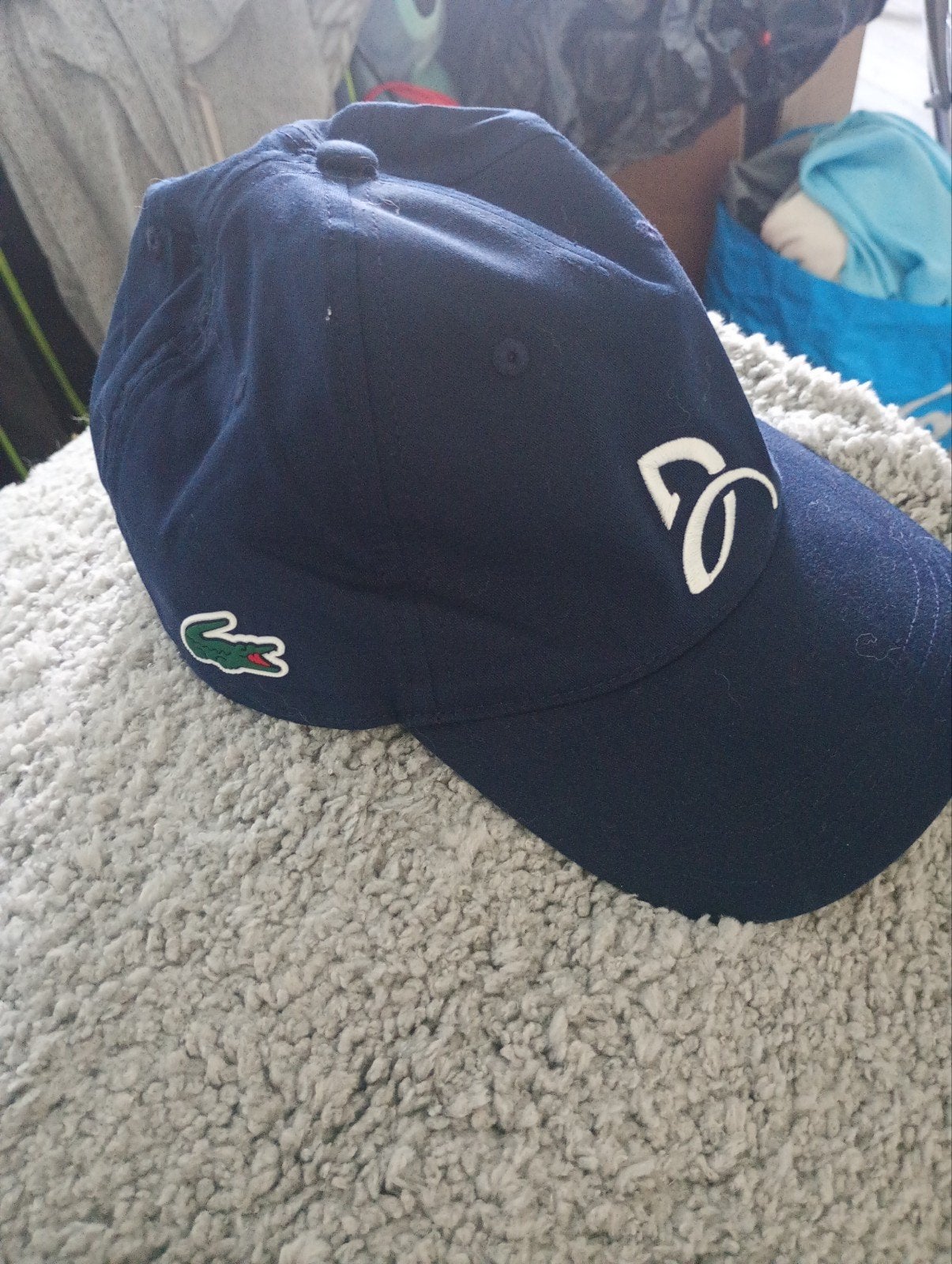 Lacoste Novak Djokovic Pet - Donkerblauw nieuw, Ophalen of Verzenden, Nieuw, Kleding, Overige merken