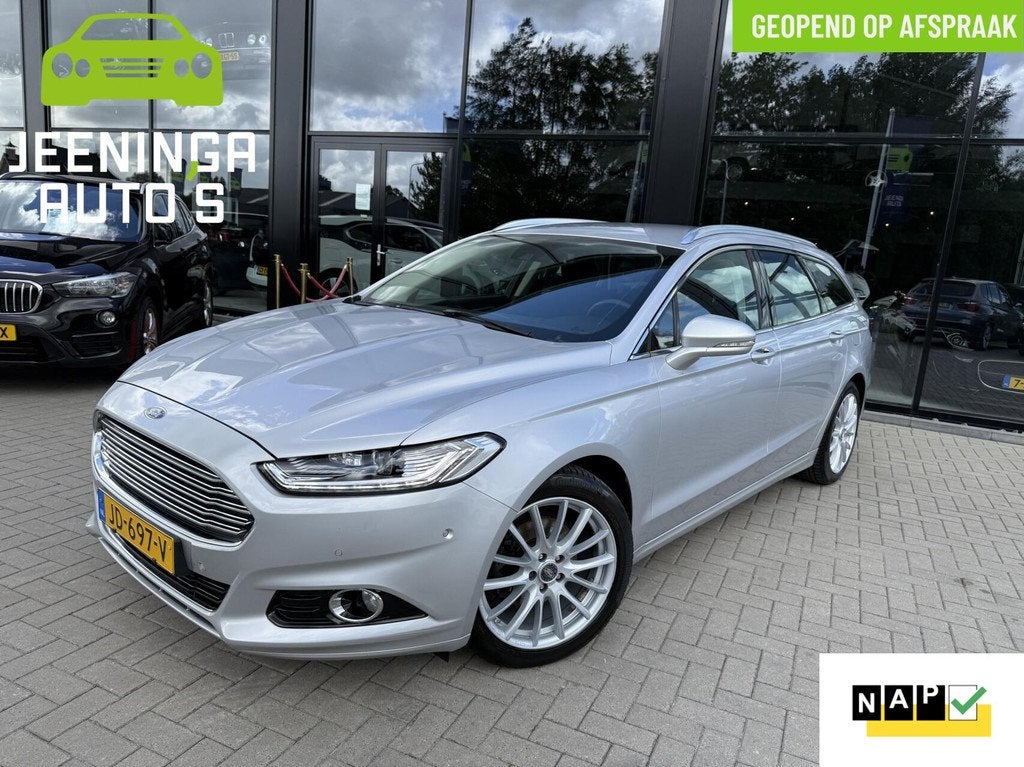 Ford Mondeo Wagon 1.5 Titanium|Navi|Clima|PDC|VoorraamVerwar, Auto's, Ford, Voorwielaandrijving, Stof, 4 cilinders, 160 pk