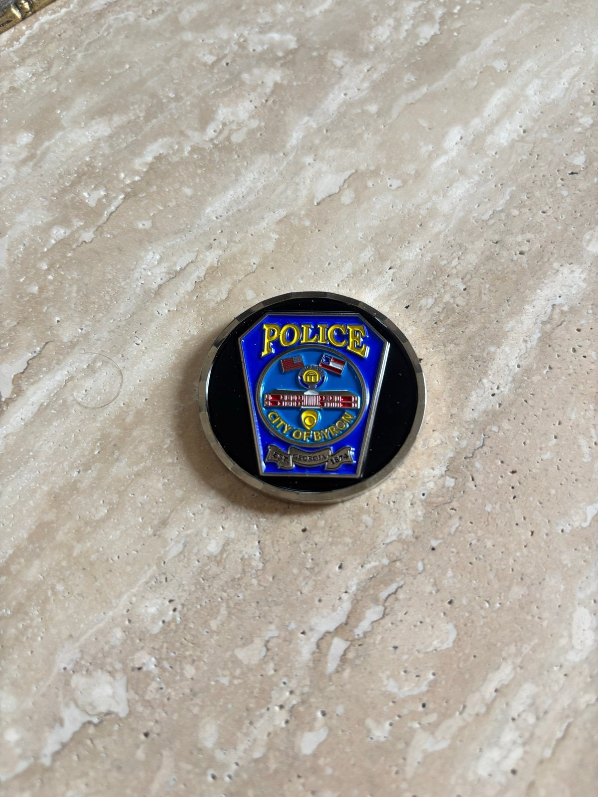 Politie Challenge Coin - City of Bryan K9, Verzamelen, Ophalen, Zo goed als nieuw