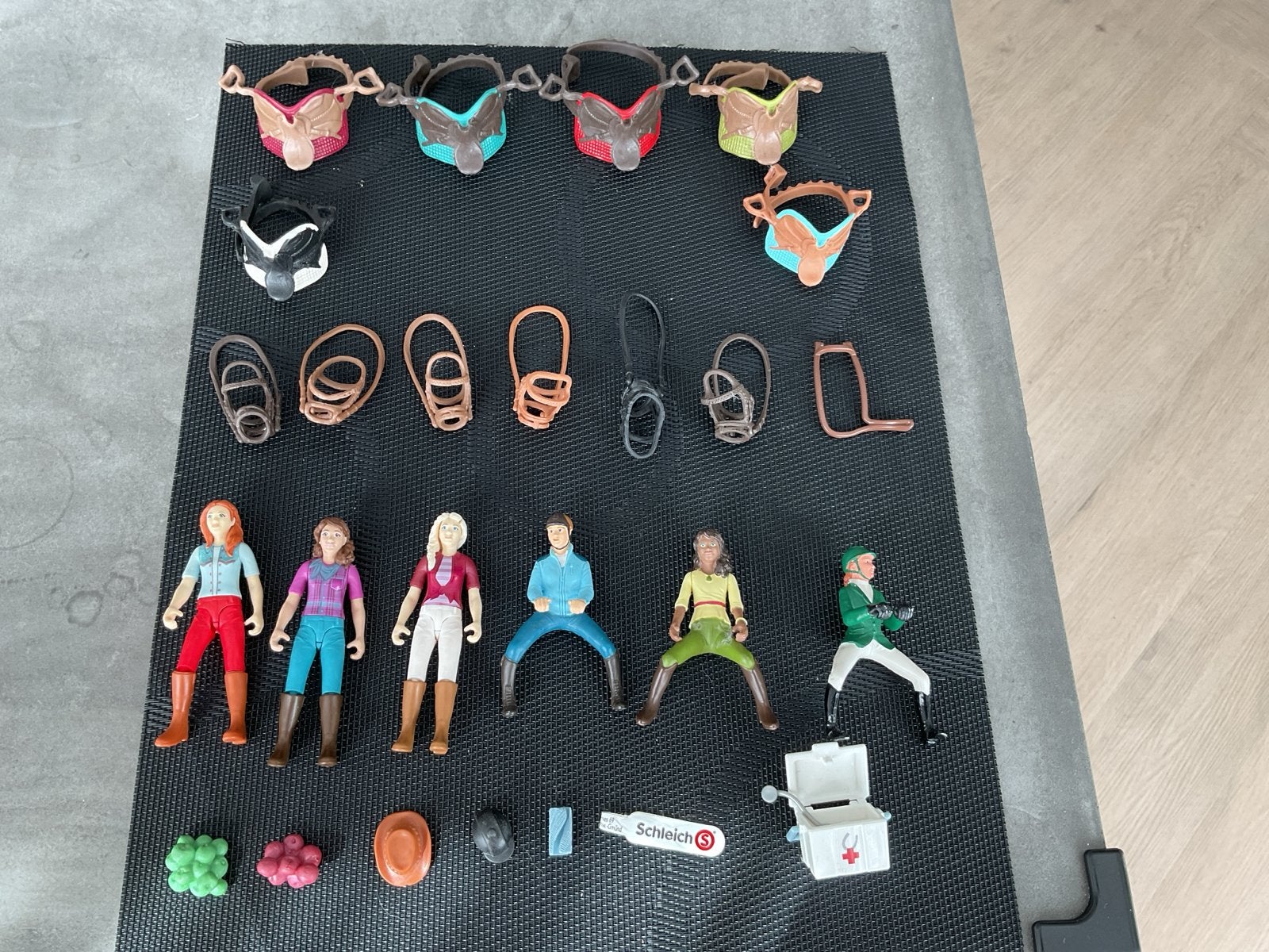 Schleich poppetjes en accessoires, Ophalen of Verzenden, Gebruikt