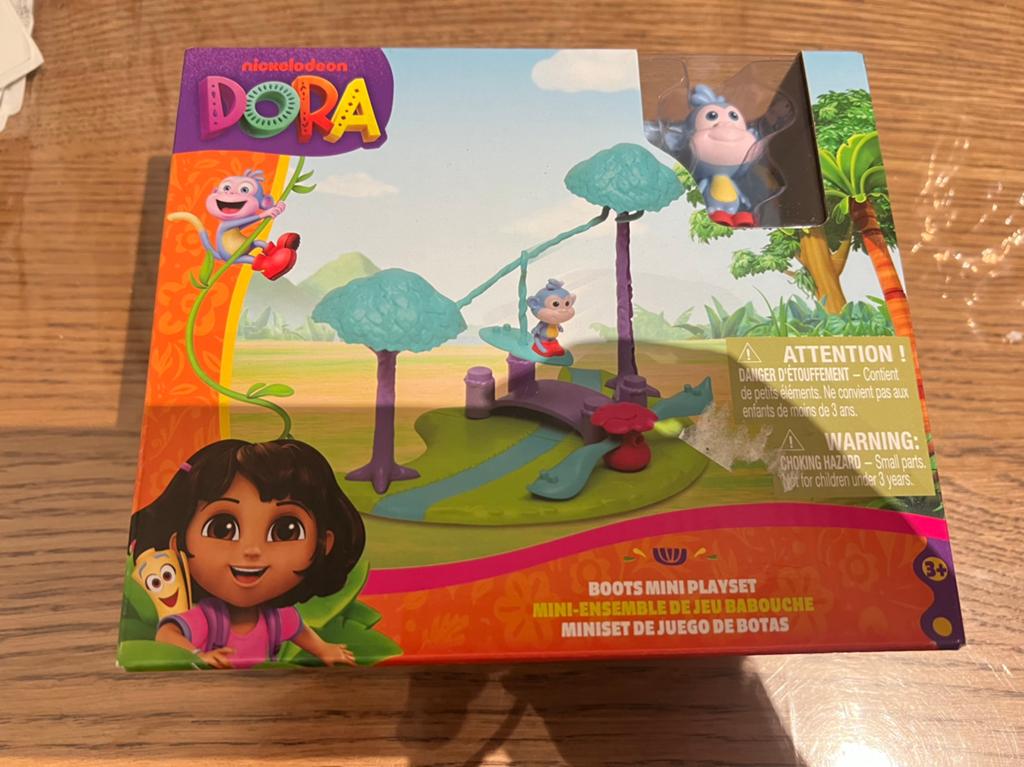 Nickelodeon - Dora - nieuw - speelgoed - Boots mini playset, Kinderen en Baby's, Speelgoed | Bouwstenen, Verzenden, Nieuw, Overige merken