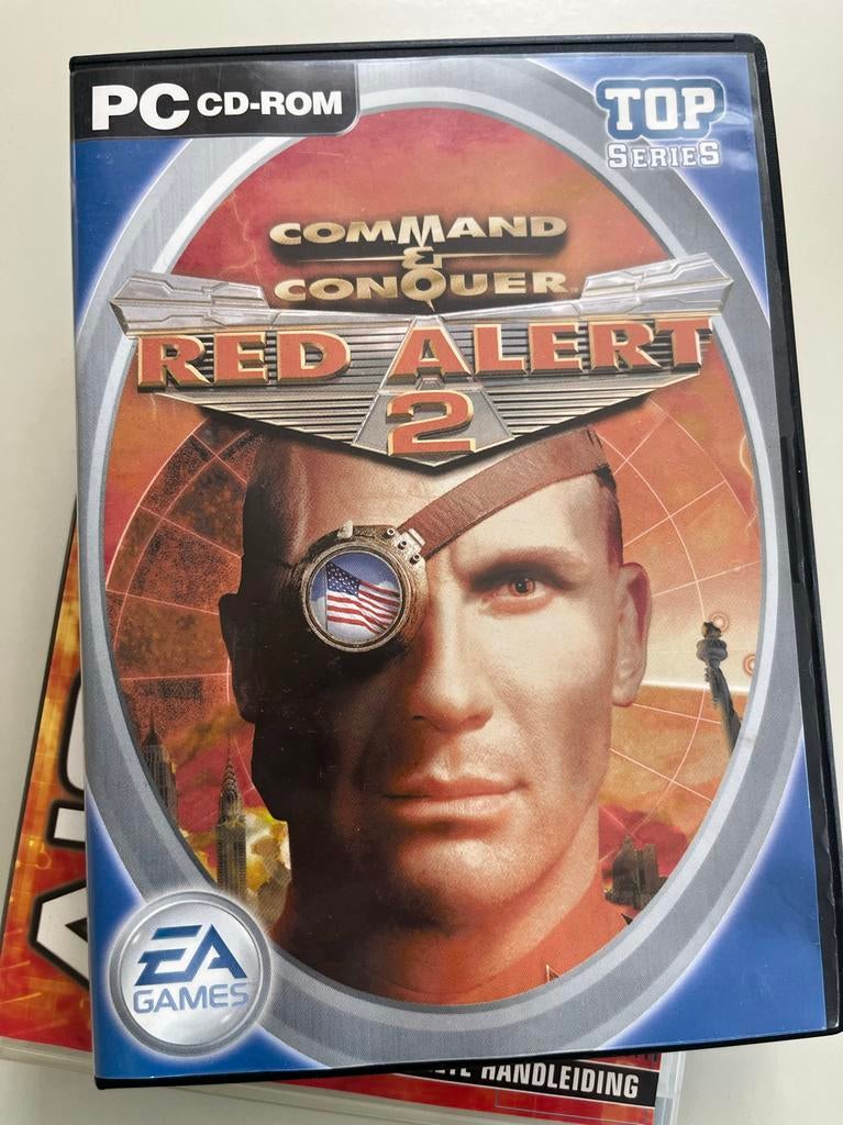 Command & Conquer: Red Alert 2 PC CD-ROM - Top Series, Spelcomputers en Games, Games | Pc, Online, Gebruikt, 1 speler, Ophalen of Verzenden