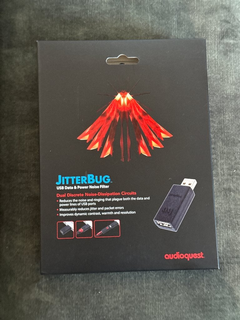 Audioquest JitterBug, Audio, Tv en Foto, Audiokabels en Televisiekabels, Ophalen of Verzenden, Zo goed als nieuw, Minder dan 2 meter