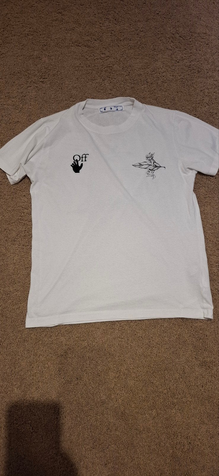 Off white, Ophalen of Verzenden, Zwart