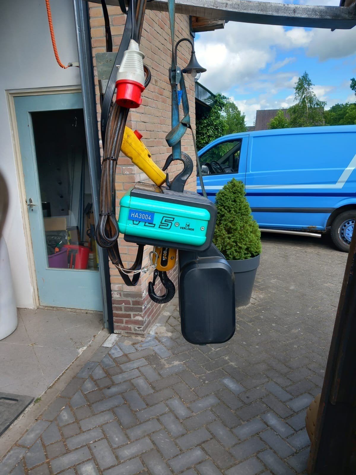 Verlinde Eurochain | Elektrische Takel 1000 kg, Ophalen, Gebruikt