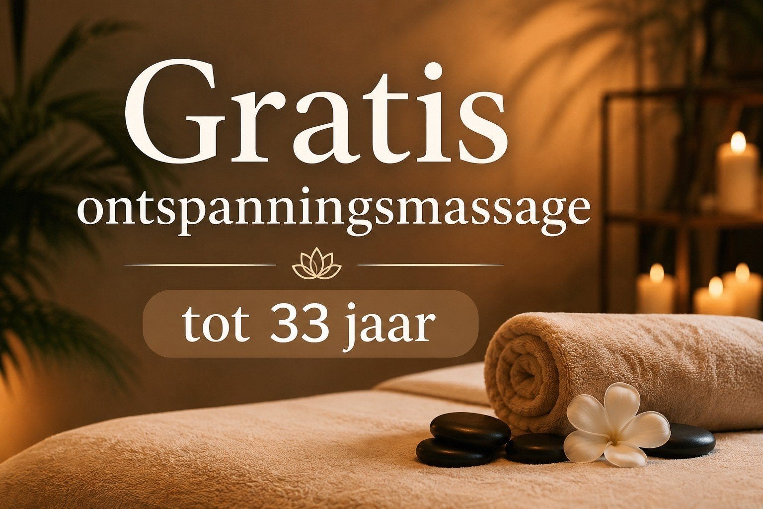 Massage gratis, Ophalen, Nieuw