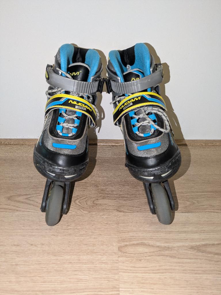 Nijdam verstelbare skates maat 34-37, Overige merken, Kinderen, Ophalen of Verzenden, Inline skates 4 wielen
