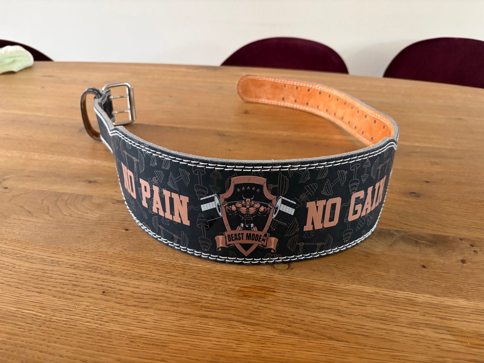 Fitness belt - nooit gebruikt, Ophalen of Verzenden, Zo goed als nieuw, Rug, Halterriem