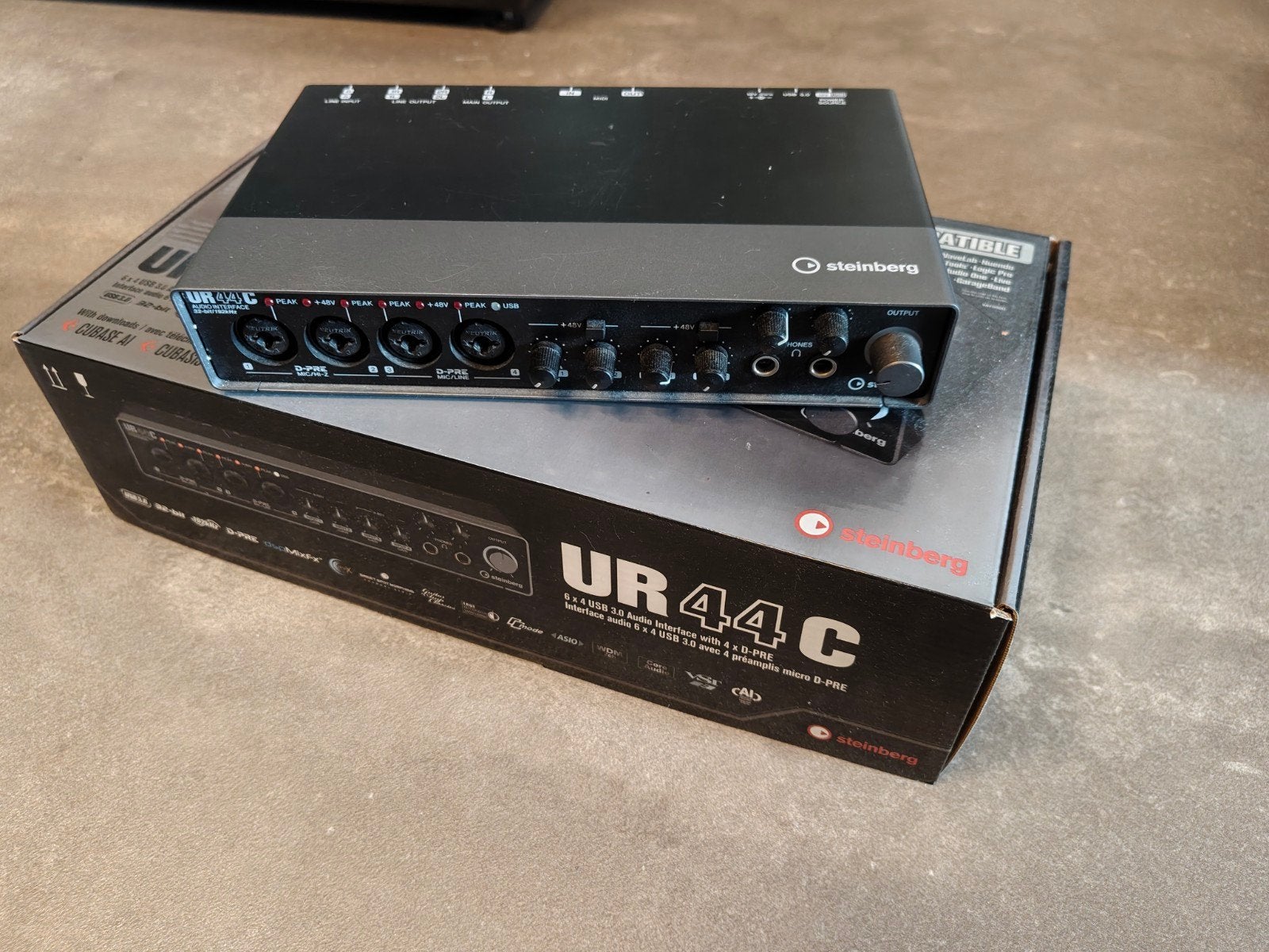 Steinberg UR44C USB 3.0 Audio Interface, Ophalen of Verzenden, Zo goed als nieuw, 5 tot 10 kanalen, Microfooningang