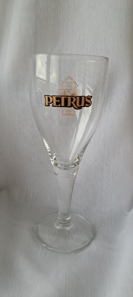 PETRUS glas, Ophalen of Verzenden, Zo goed als nieuw, Bierglas