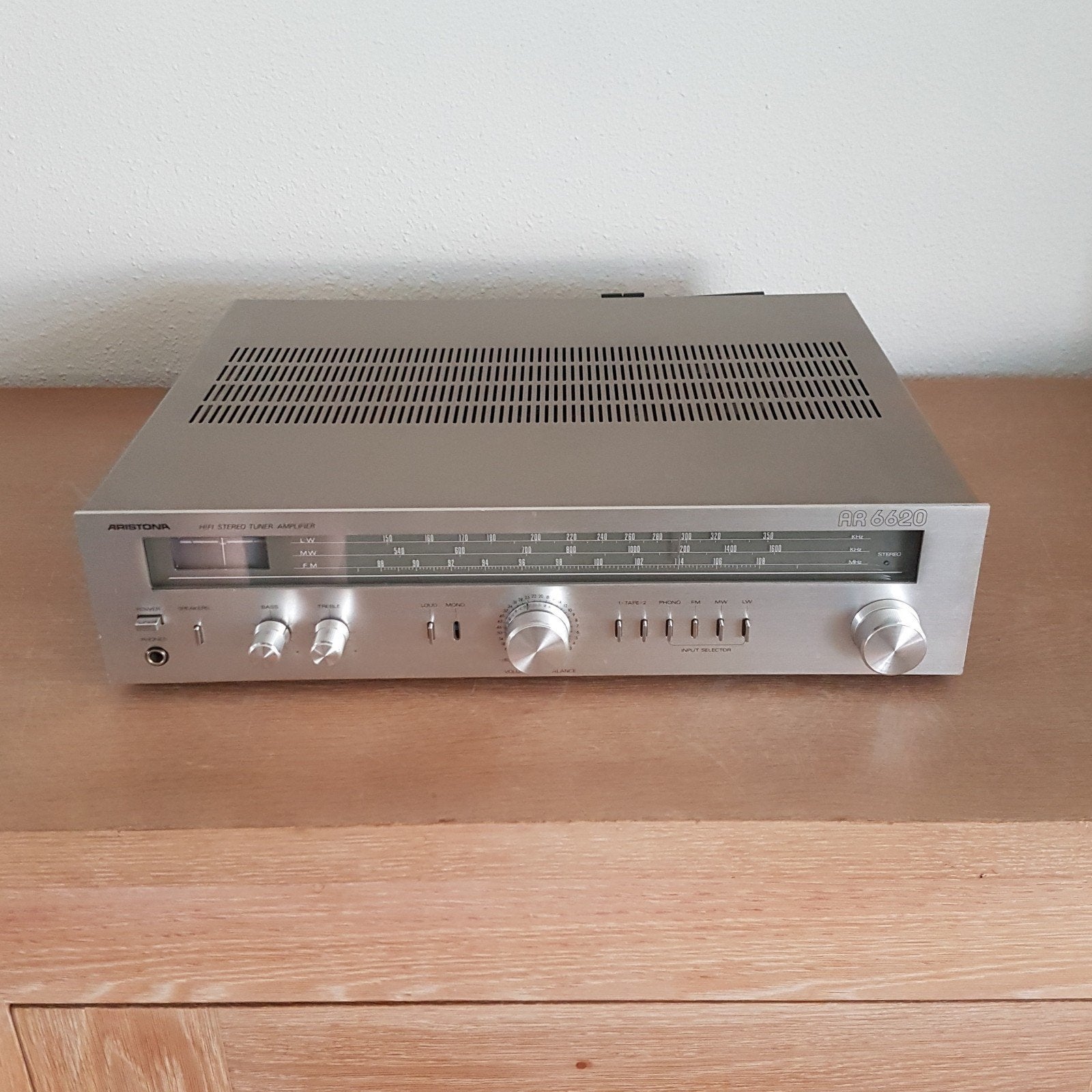 Vintage receiver, Overige merken, Gebruikt, Ophalen of Verzenden, Minder dan 60 watt