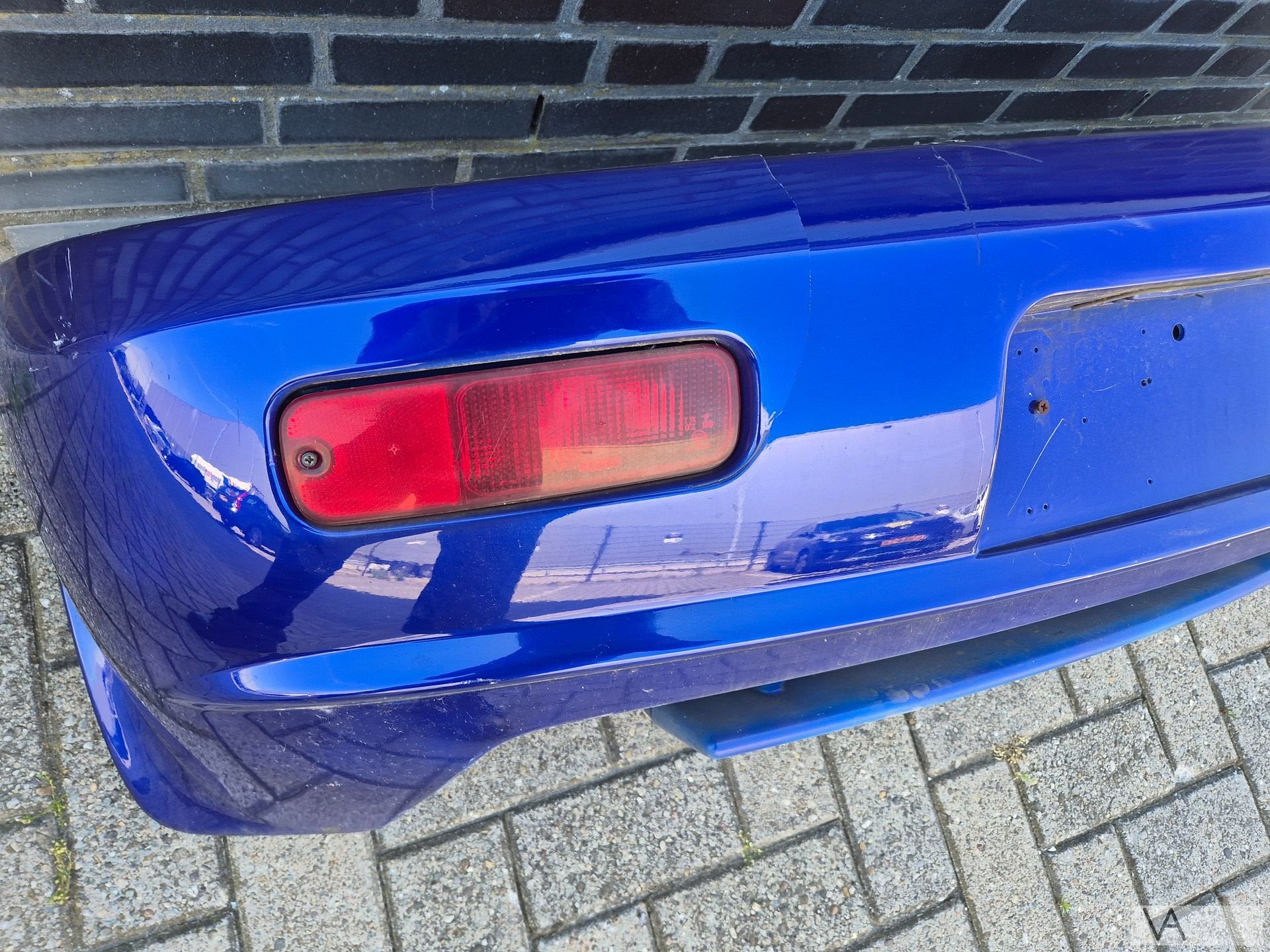 Bumper achterbumper van Fiat Barchetta SCHADE zie foto €200, Gebruikt, -, -, Ophalen of Verzenden