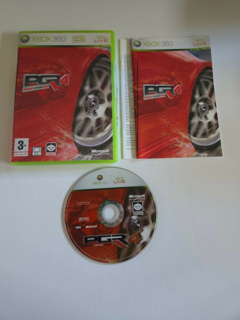 Xbox 360 - Project Gotham Racing 4 - 11220, Racen en Vliegen, Ophalen of Verzenden, Zo goed als nieuw, 3 spelers of meer