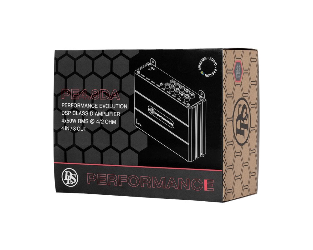 DLS 610PE48DA Evolution 4x50W 4to8 DSP Versterker, Info@optimount.nl, Nieuw, Ophalen of Verzenden, Anholtseweg 48A 7091 HB DINXPERLO