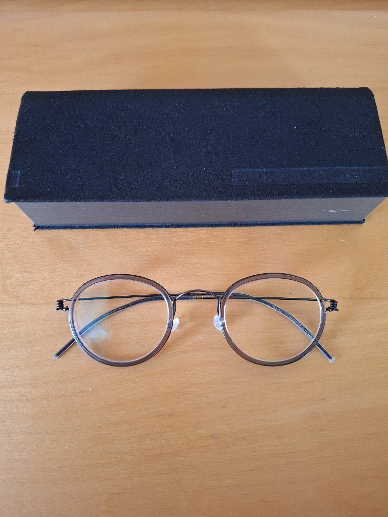 Lindberg air titanium LEX  45 mm, Overige merken, Verzenden, Zwart, Zo goed als nieuw