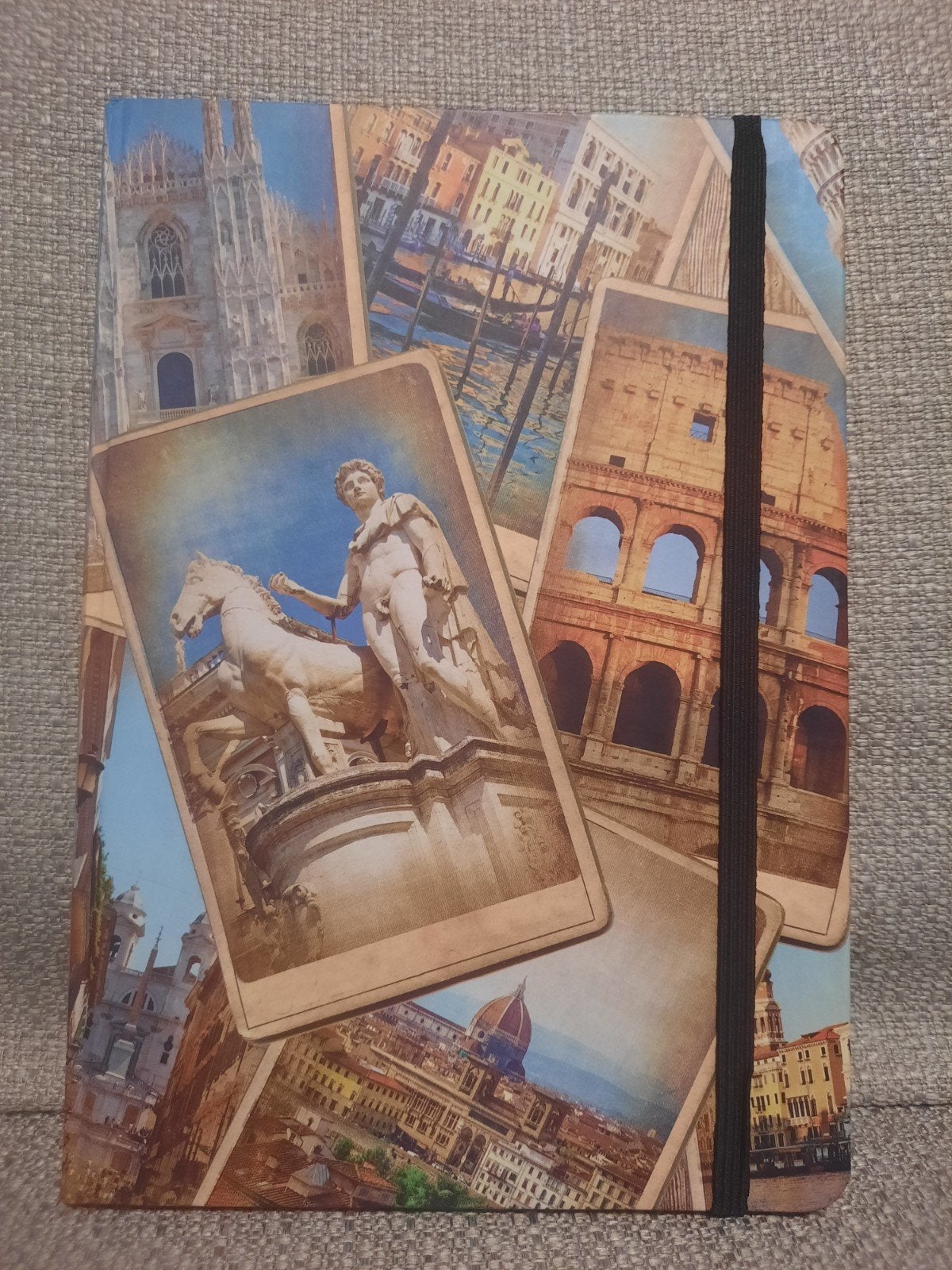 Notitieboek A5 Italië, Ophalen