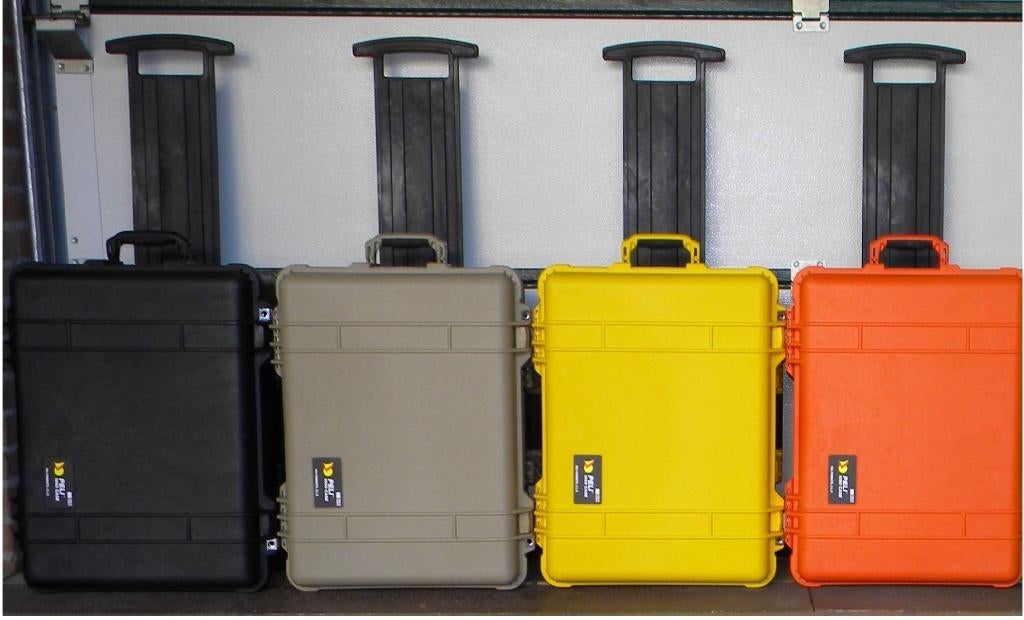 PELI CASE 1560 met trolley in verschillende uitvoeringen, Audio, Tv en Foto, Fotografie | Fototassen, Nieuw, Overige typen, Overige merken