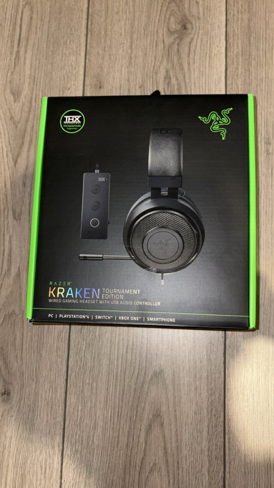 Razer Kraken Tournament Edition Gaming Headset, Ophalen, Mute-functie, Zo goed als nieuw, Over-ear