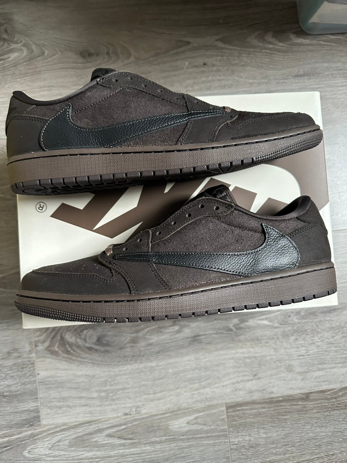 Nike Jordan 1 Low Travis Scott Velvet Brown EU 47,5 / US 13, Kleding | Heren, Schoenen, Ophalen of Verzenden, Nieuw, Nike Jordan