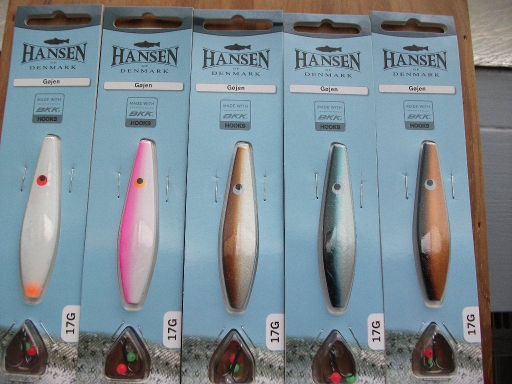 17 grams Hansen Gojen roofvis lepels / zeebaars lepels, Ophalen of Verzenden, Nieuw, Overige typen