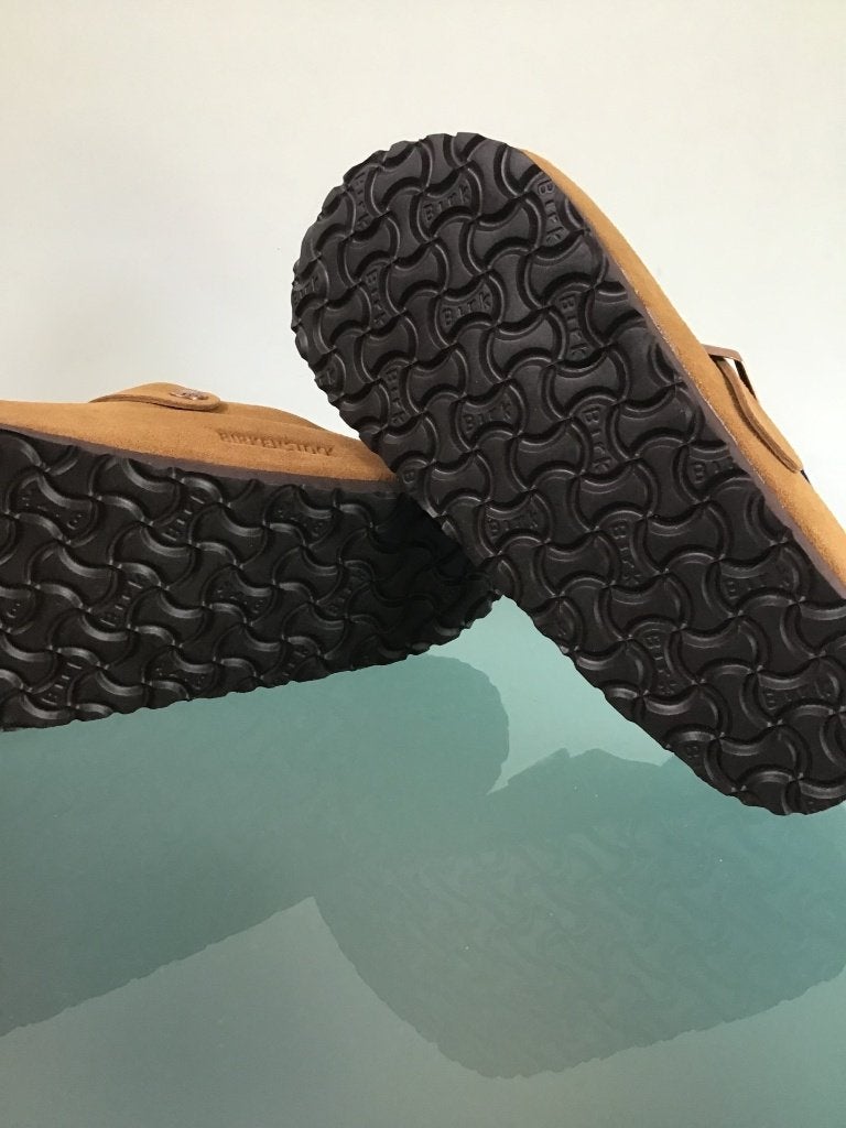 Birkenstock Boston 38 | Nieuw SF | Gratis verzenden, Slippers, Bruin, Verzenden, Nieuw