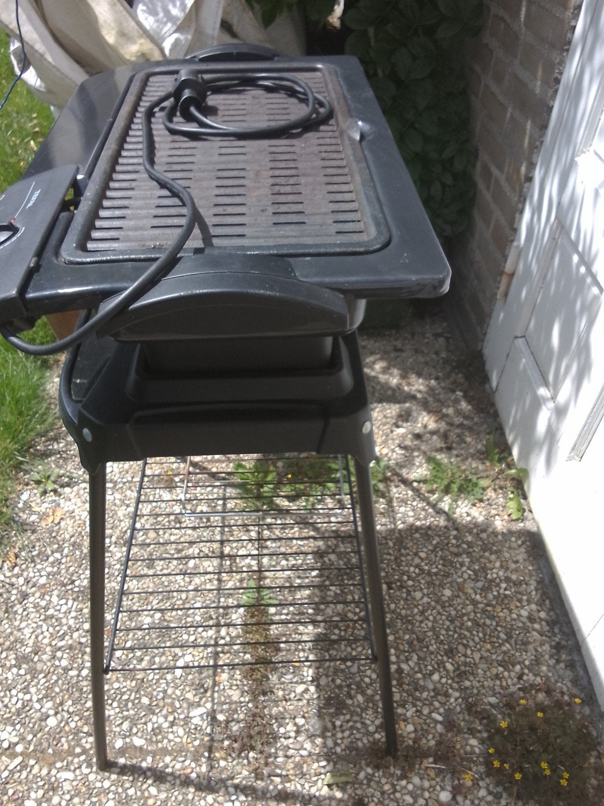Tefal Barbecue-Grill Contact met standaard, Tuin en Terras, Elektrische barbecues, Ophalen, Gebruikt, Tefal