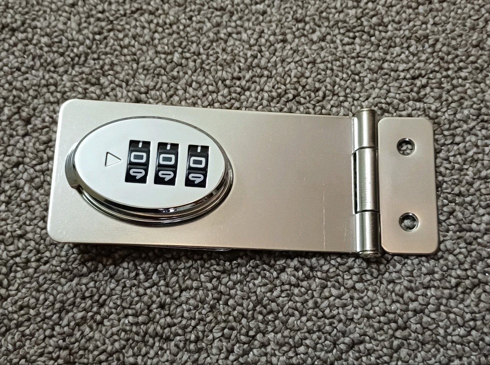 Nieuw staal cijferslot voor kast of lade, Ophalen of Verzenden, Nieuw, Slot